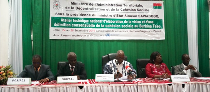 La cohésion sociale au Burkina Faso