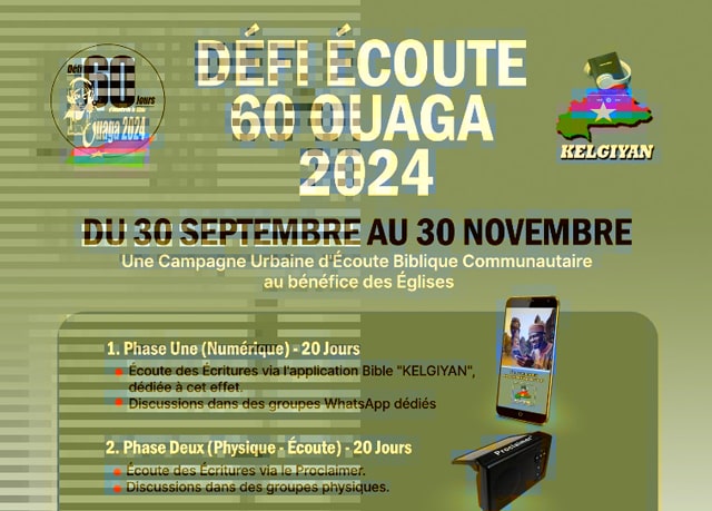 Défi Ecoute 60: Une campagne urbaine d&rsquo;écoute biblique communautaire